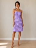 Lavender Polka Dot Dress