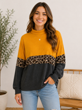 Yellow and Leopard Long Sleeve