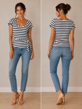 Seaside Charm Tie Top