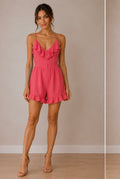 Coral Romper