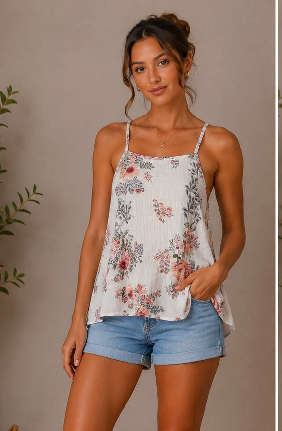 Blush Meadow Tank